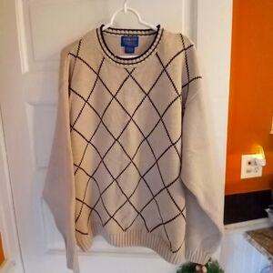 New PENDLETON mens XL cotton  pullover